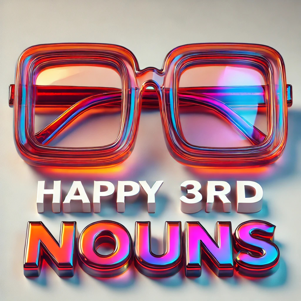 happy 3rd born day, NOUNS. keep going! ⌐◨-◨ #506