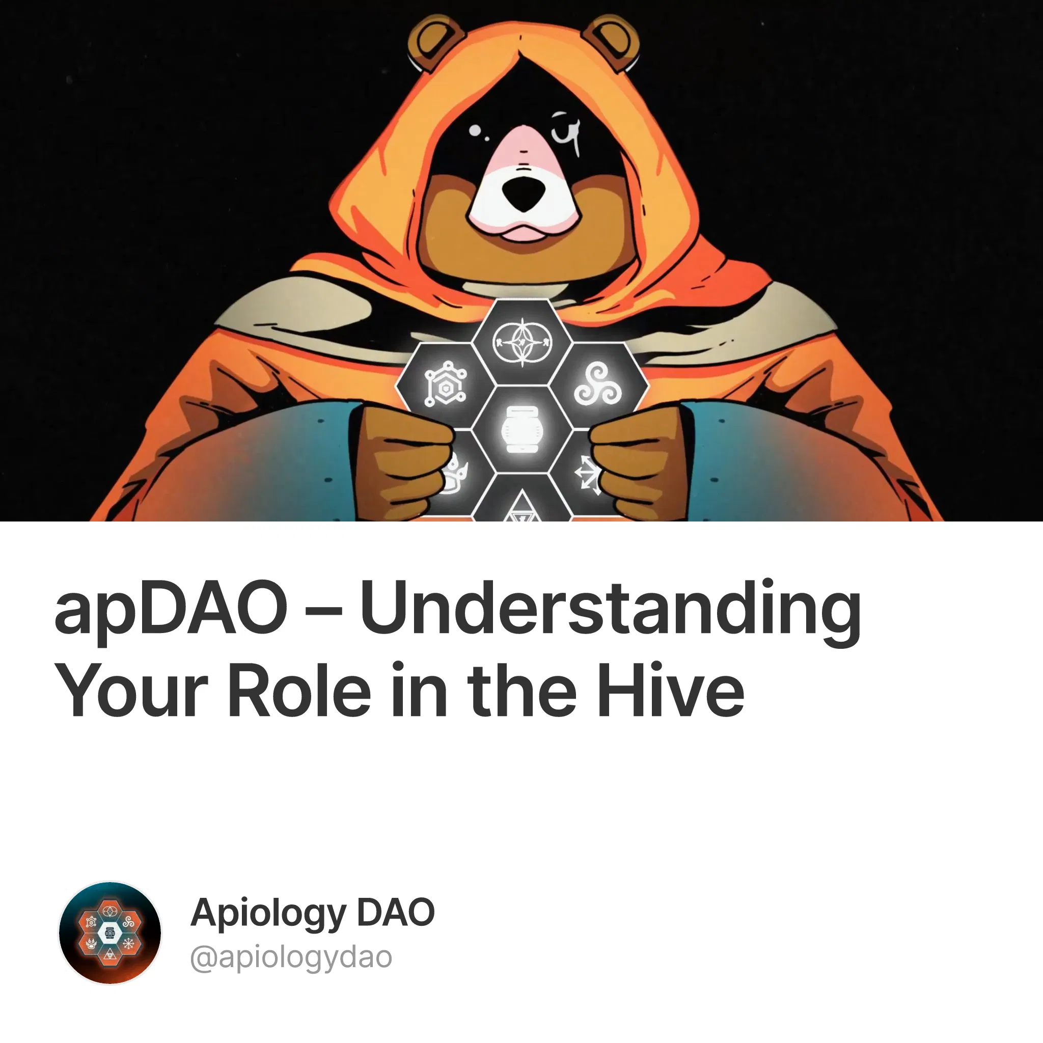 apDAO – Understanding Your Role in the Hive #81
