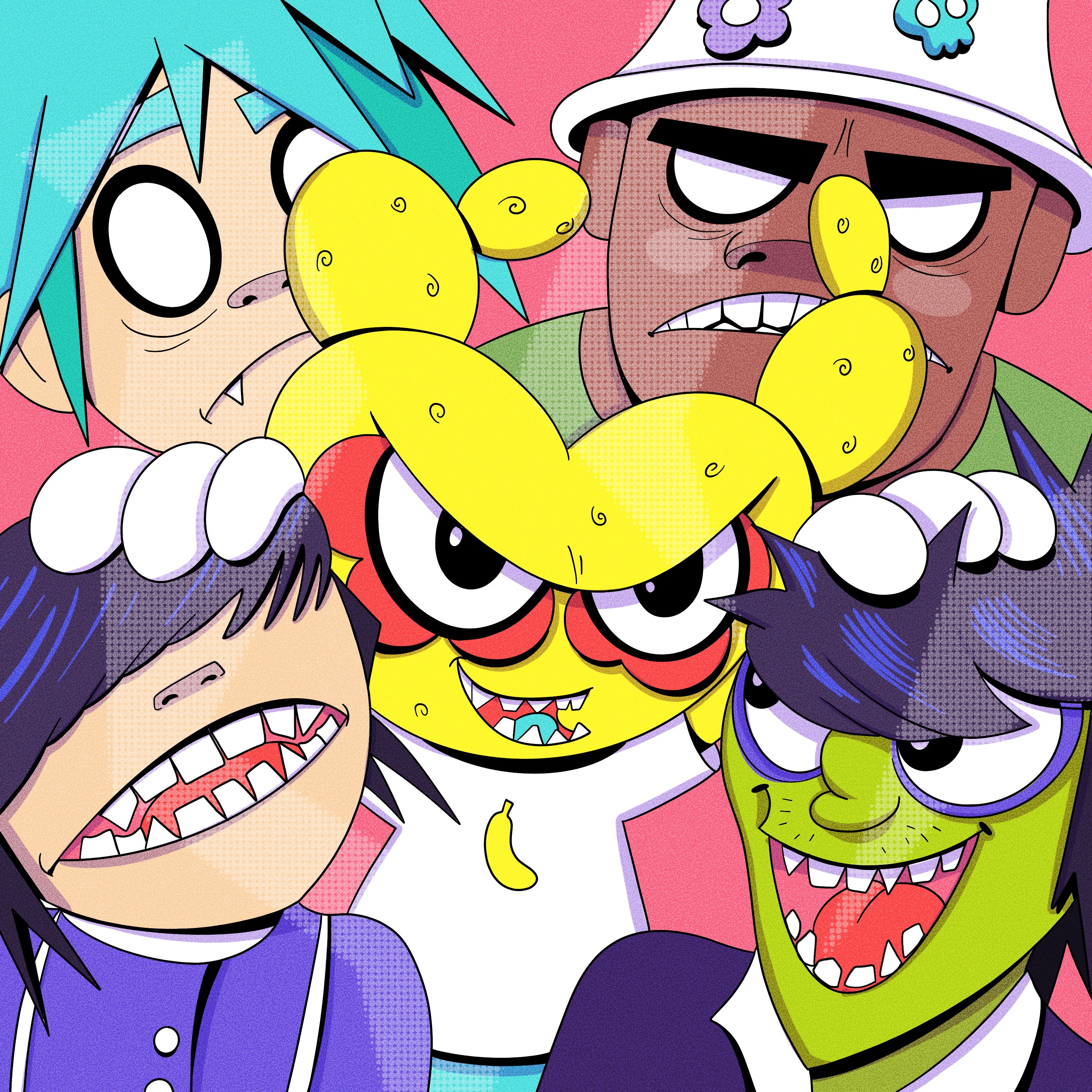 Bep 🌵 meets Jamie Hewlett