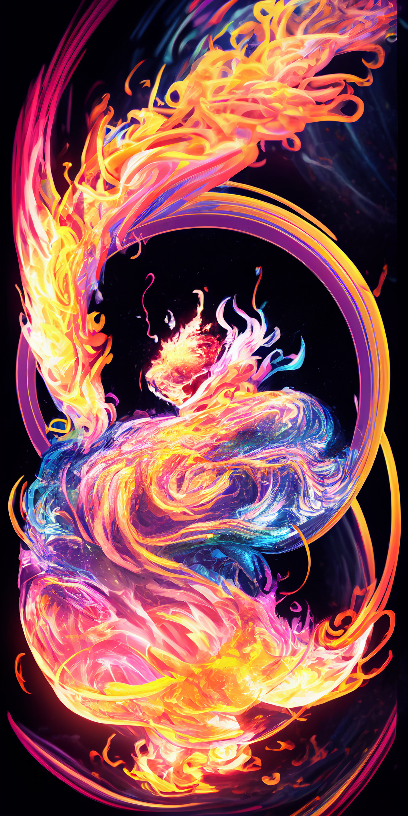 Tail Swing 🔥🌈