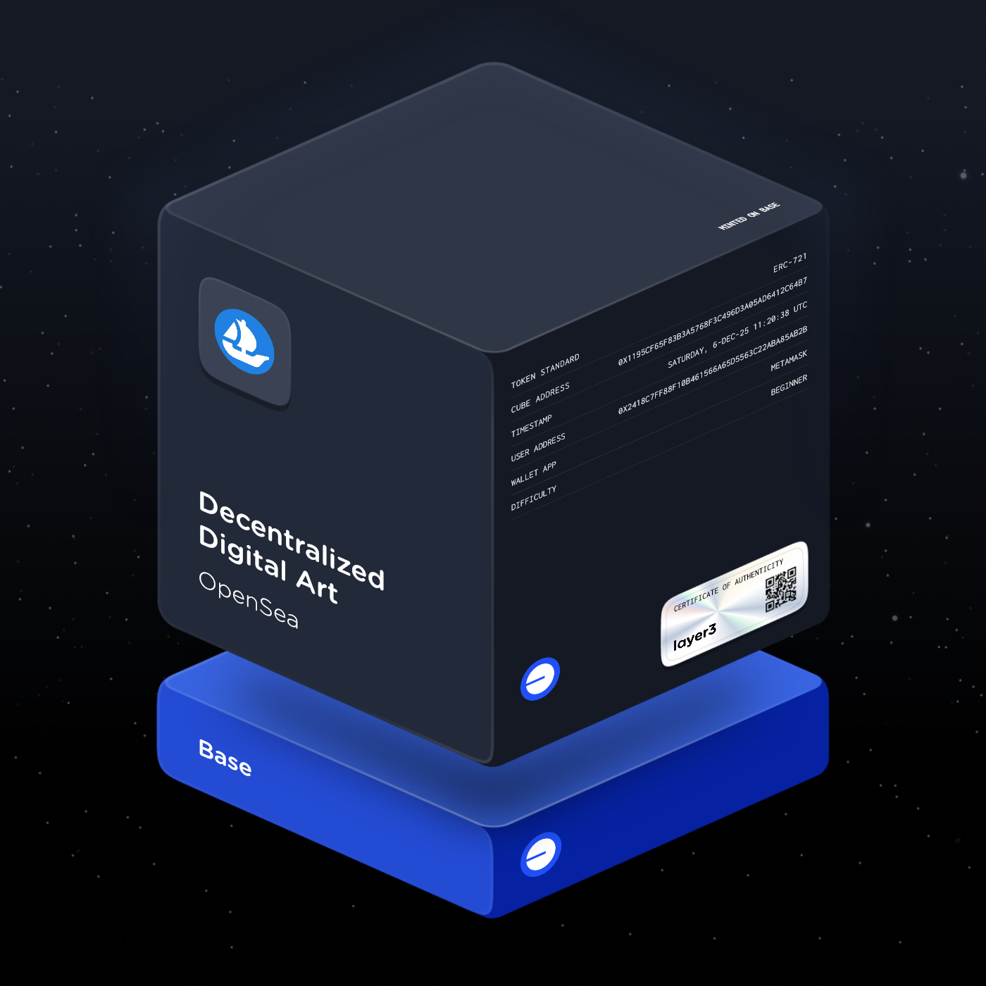 Decentralized Digital Art