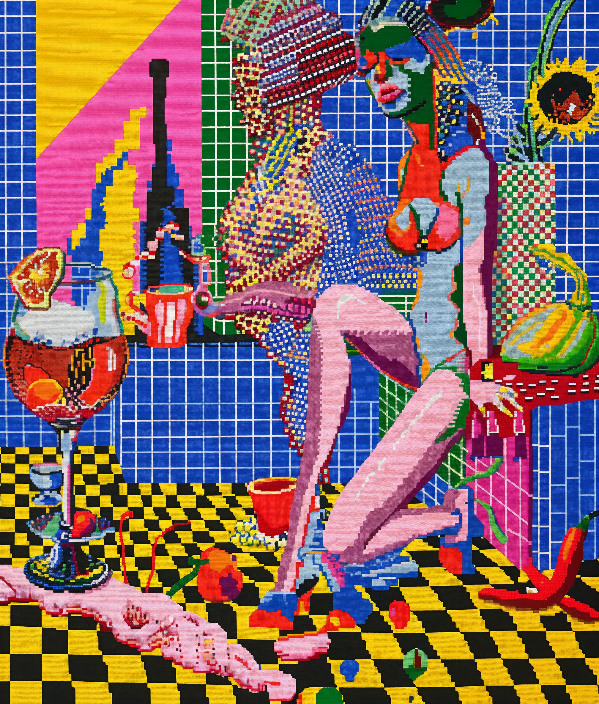 Past, present, melting.