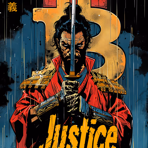 Justice / Righteousness: "正義" (seigi)