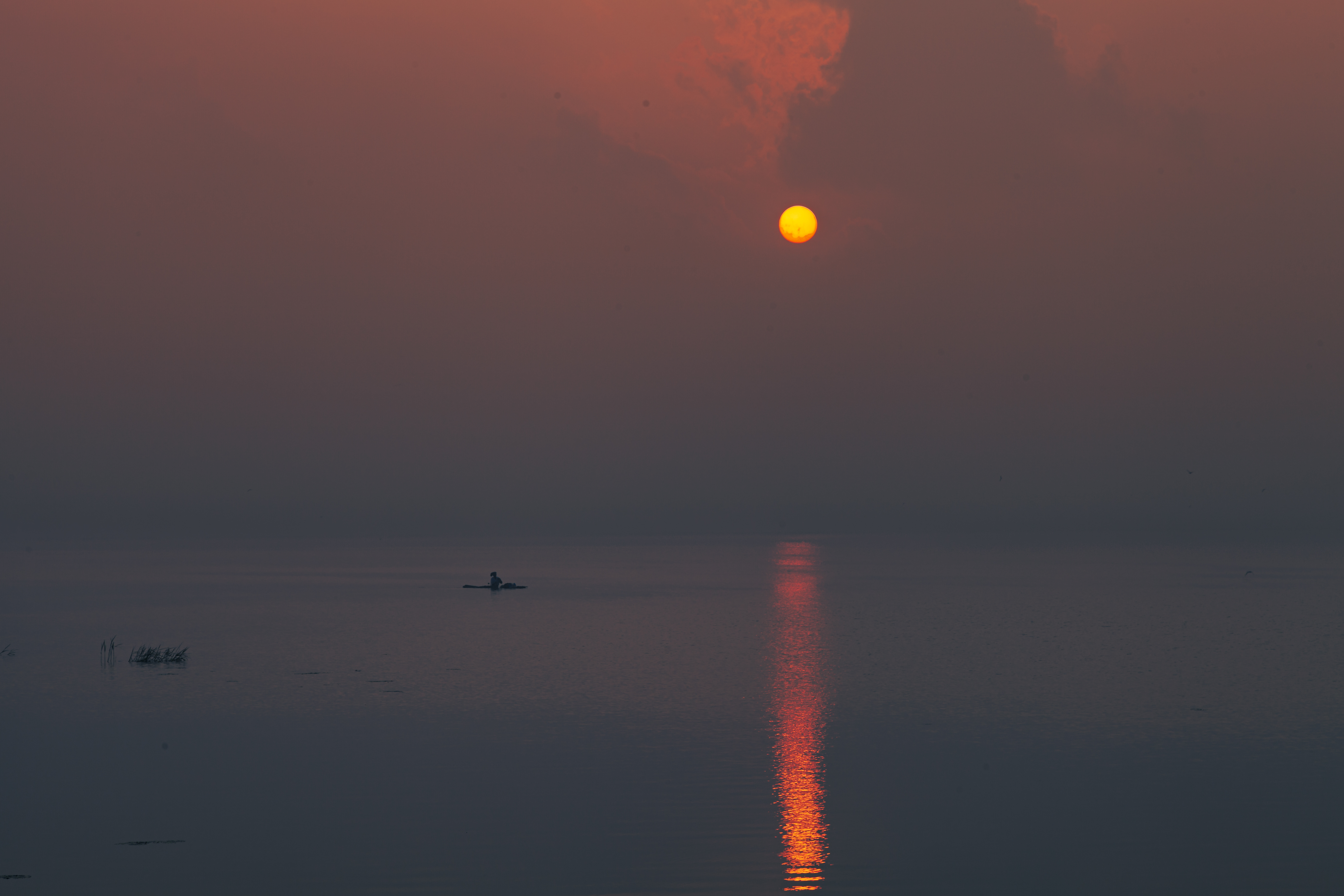 First Light at the Lake