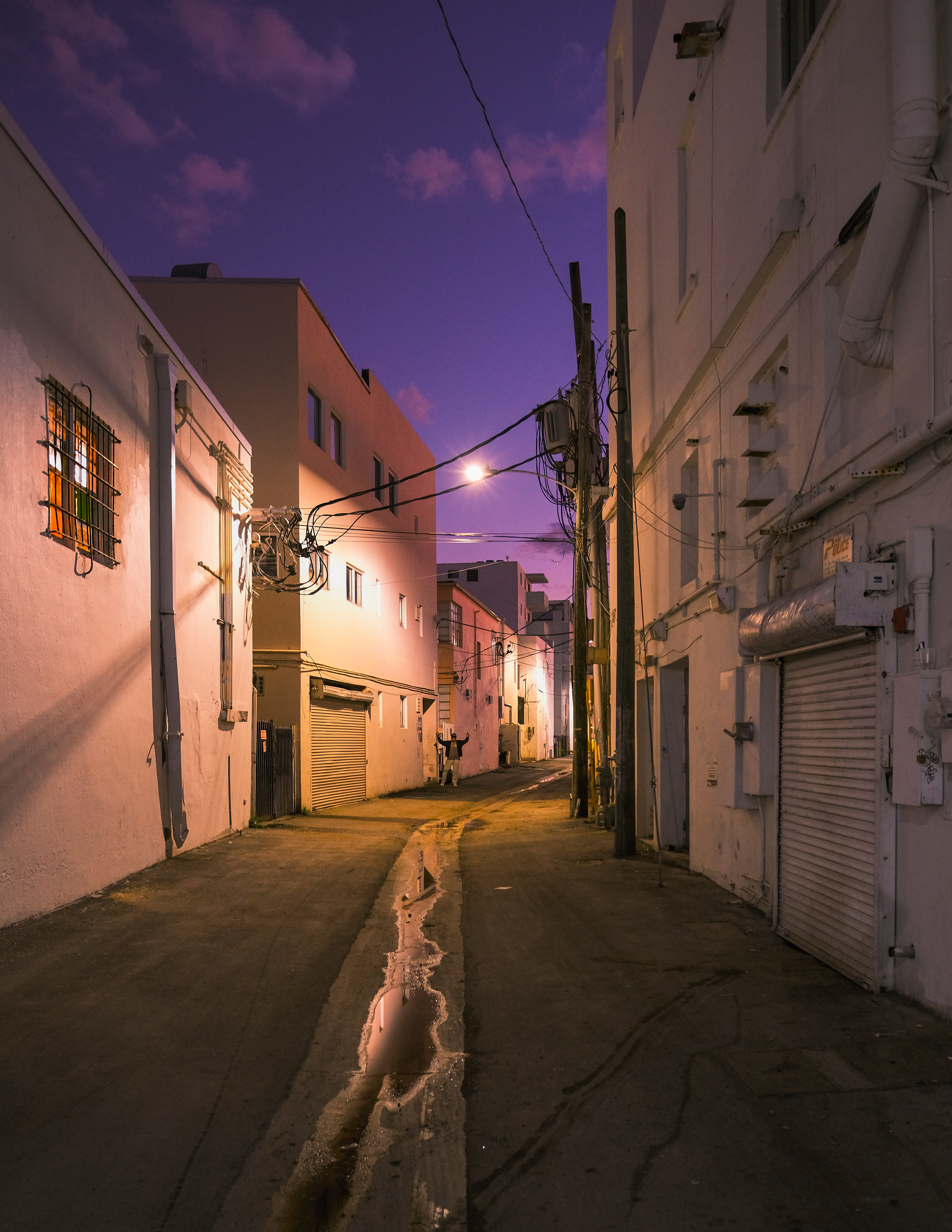 Back Alley Sunset
