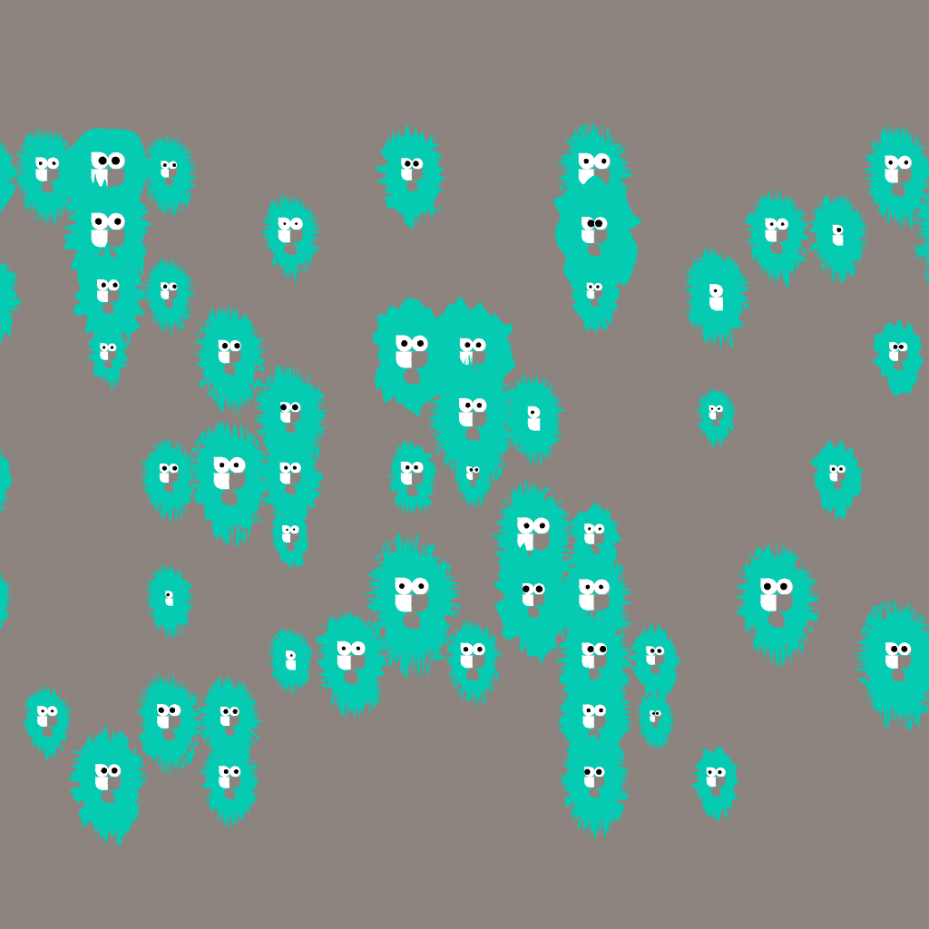 11x23 Basedpepen Blob with 153 Eyes #10