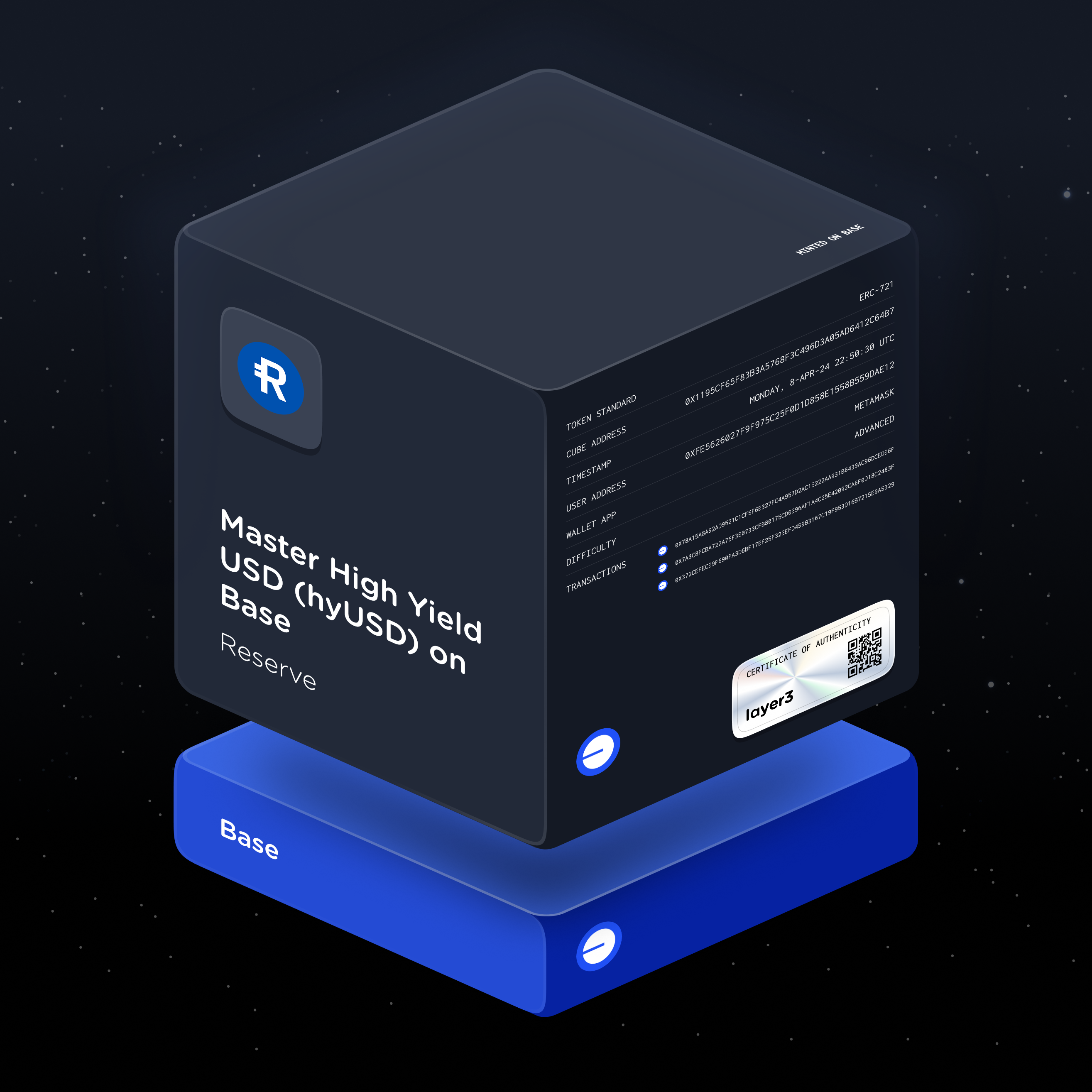 Master High Yield USD (hyUSD) on Base