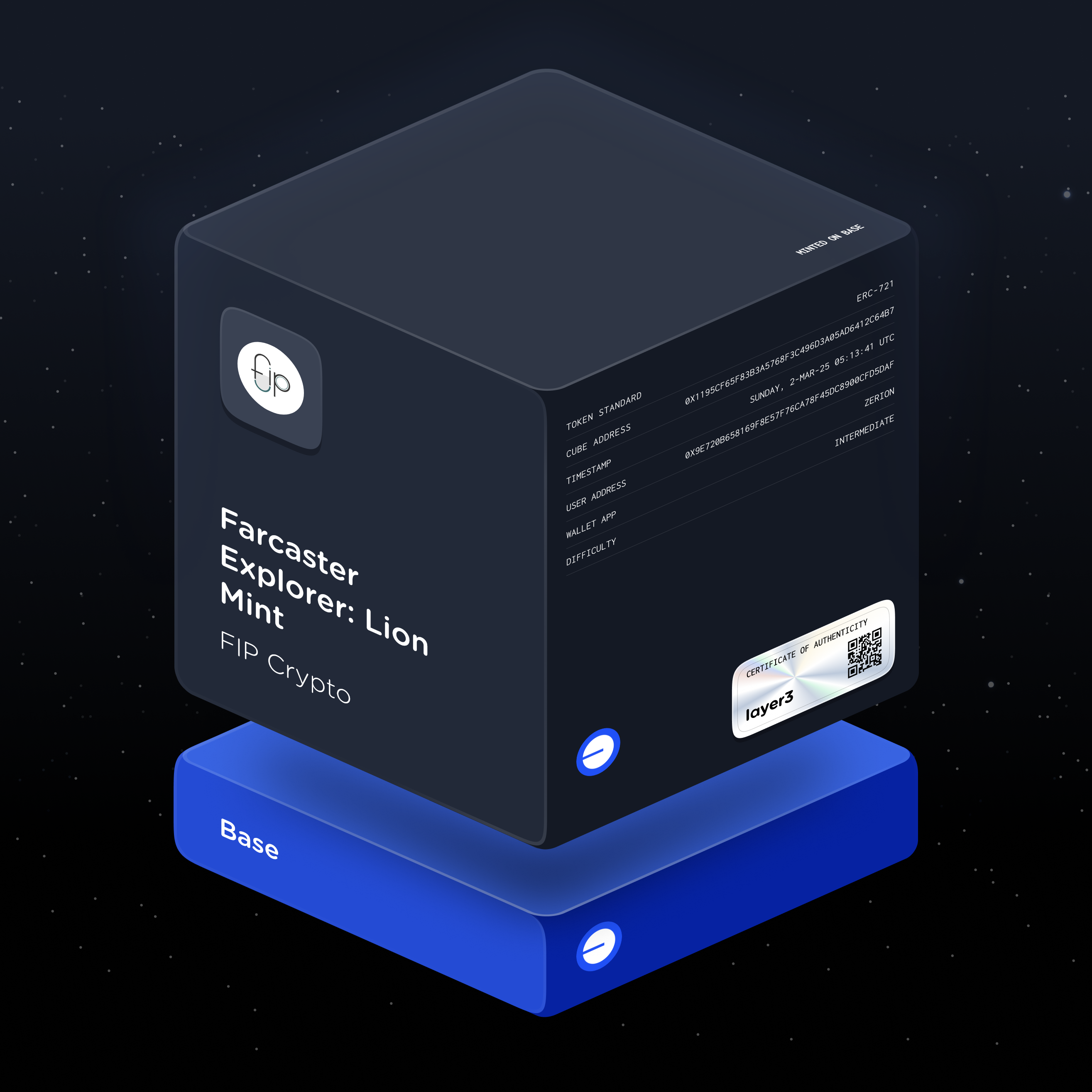 Farcaster Explorer: Lion Mint