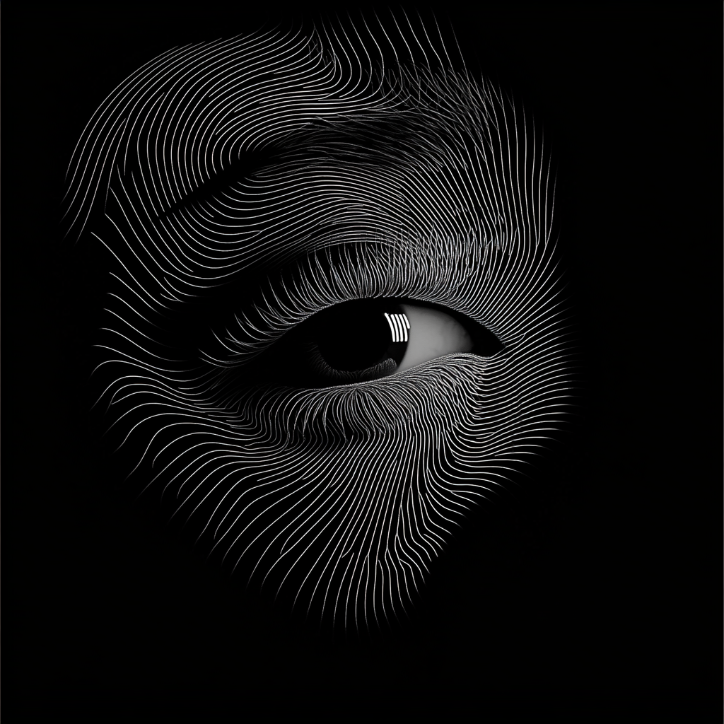 I look at you in silence