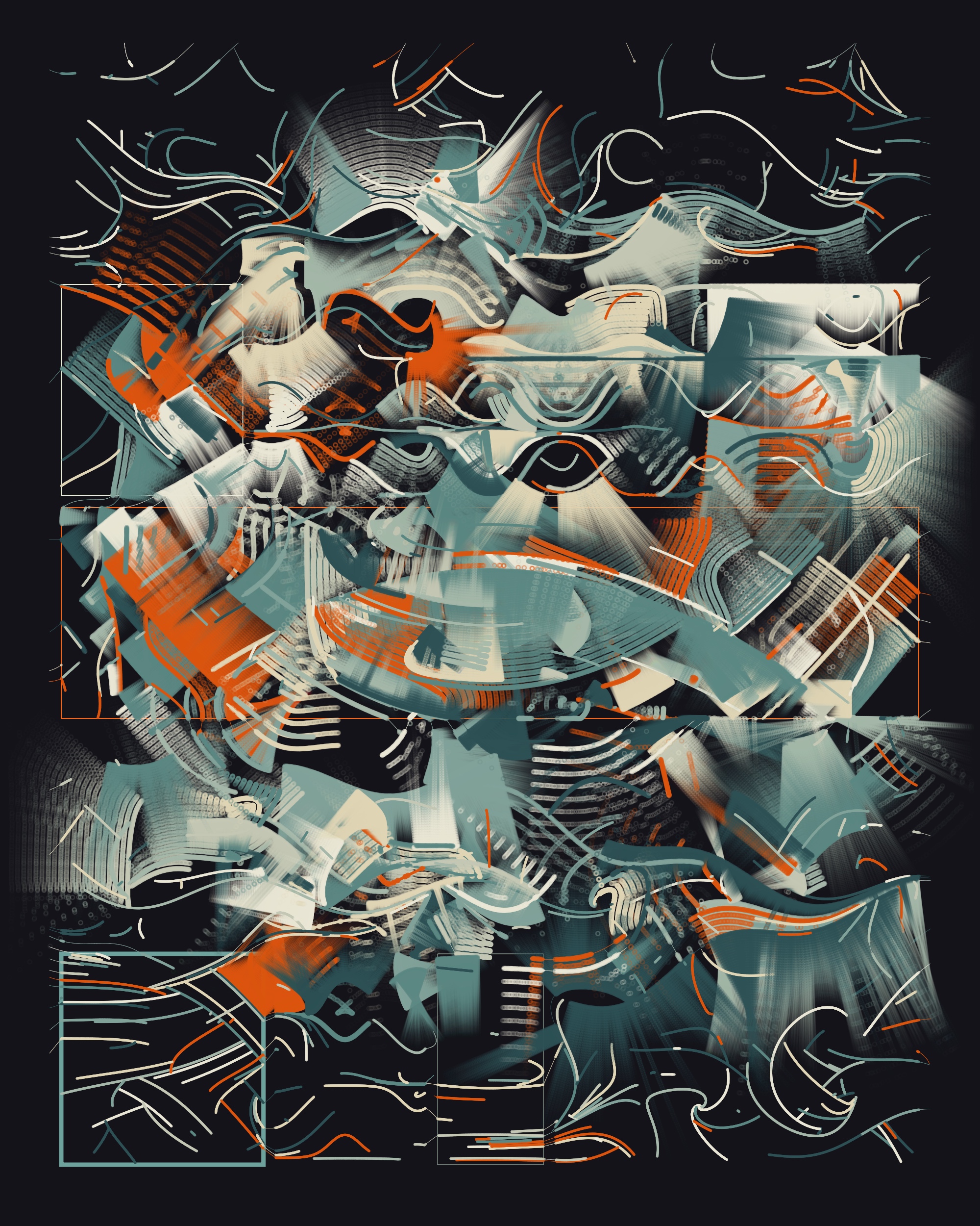 Hundreds of Sparrows