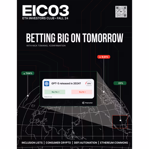 EIC03 Betting Big on Tomorrow Cover Art