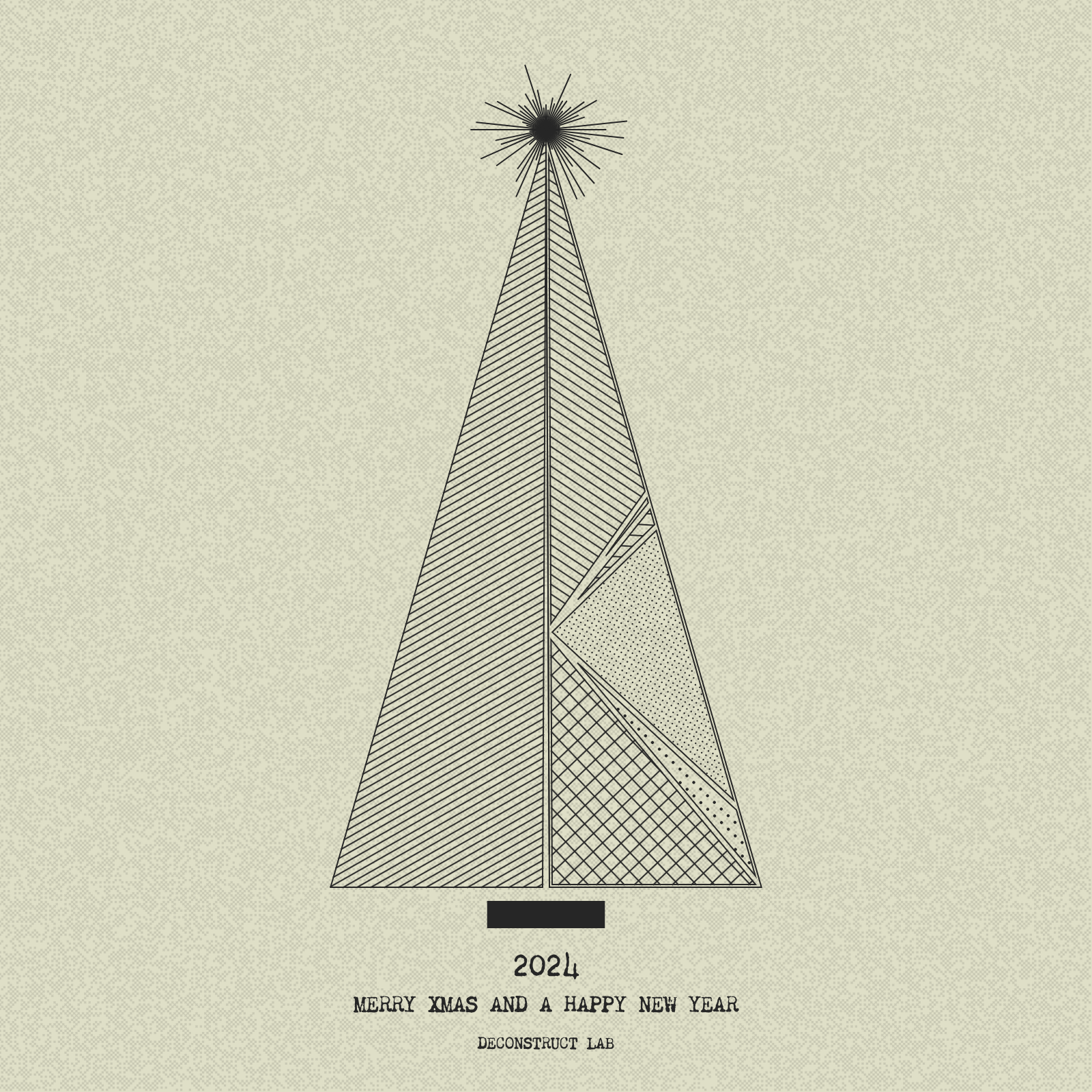 Have Yourself a Merry Little Geometric Tree #256