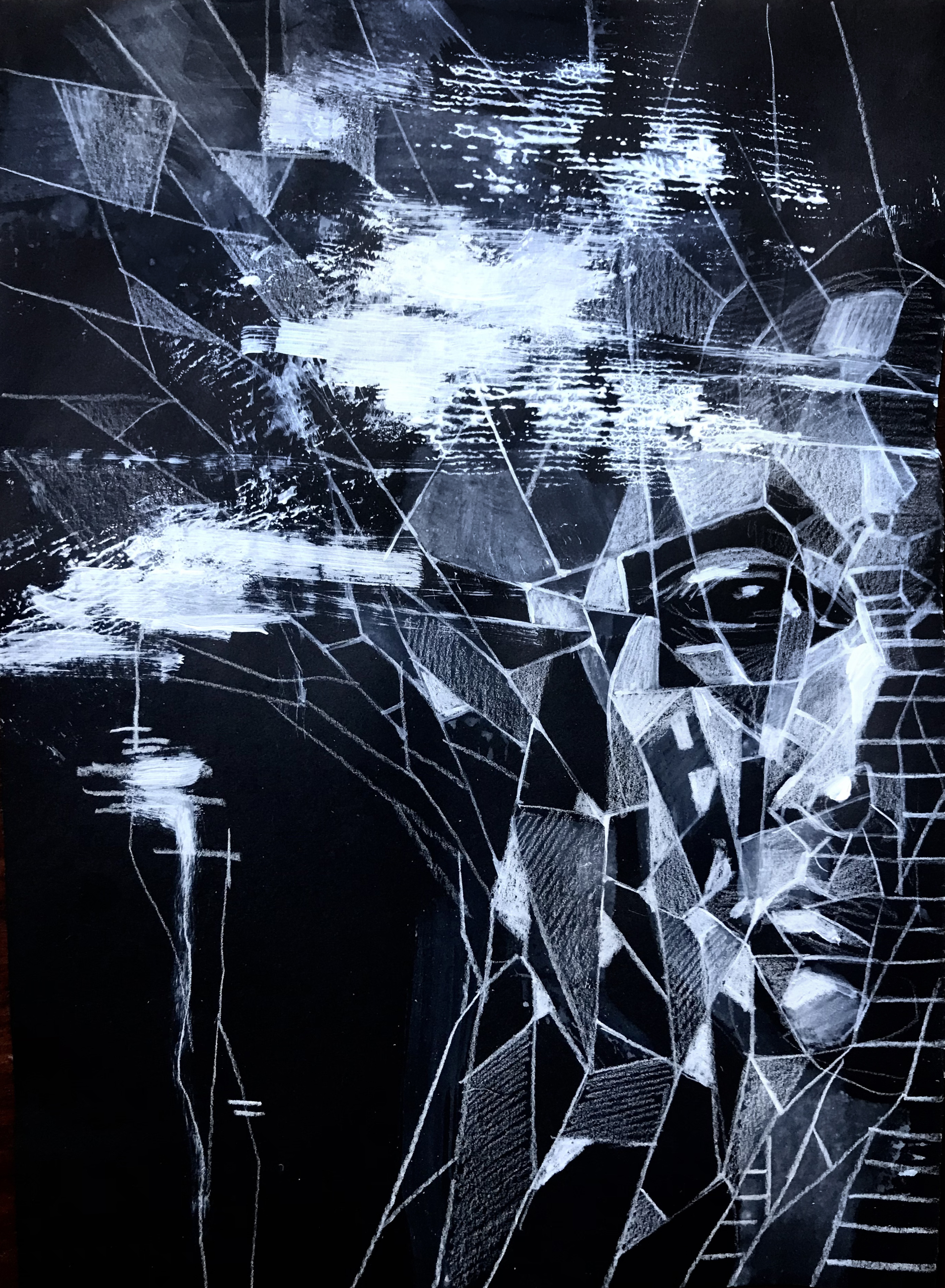 Stairway to the sky (physical sketch)