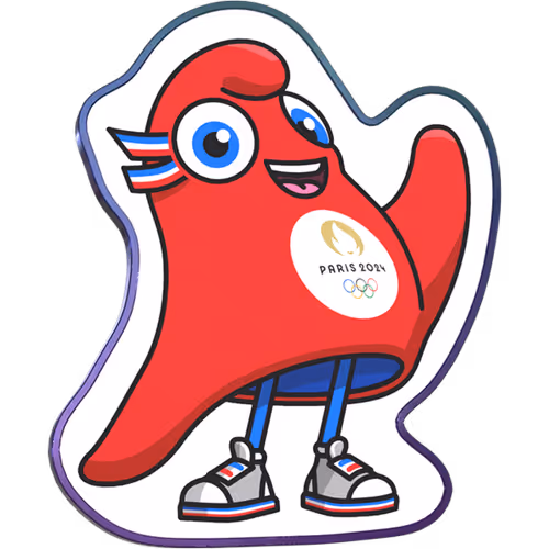 Olympic Games Paris 2024 Phryge Mascot - Welcome
