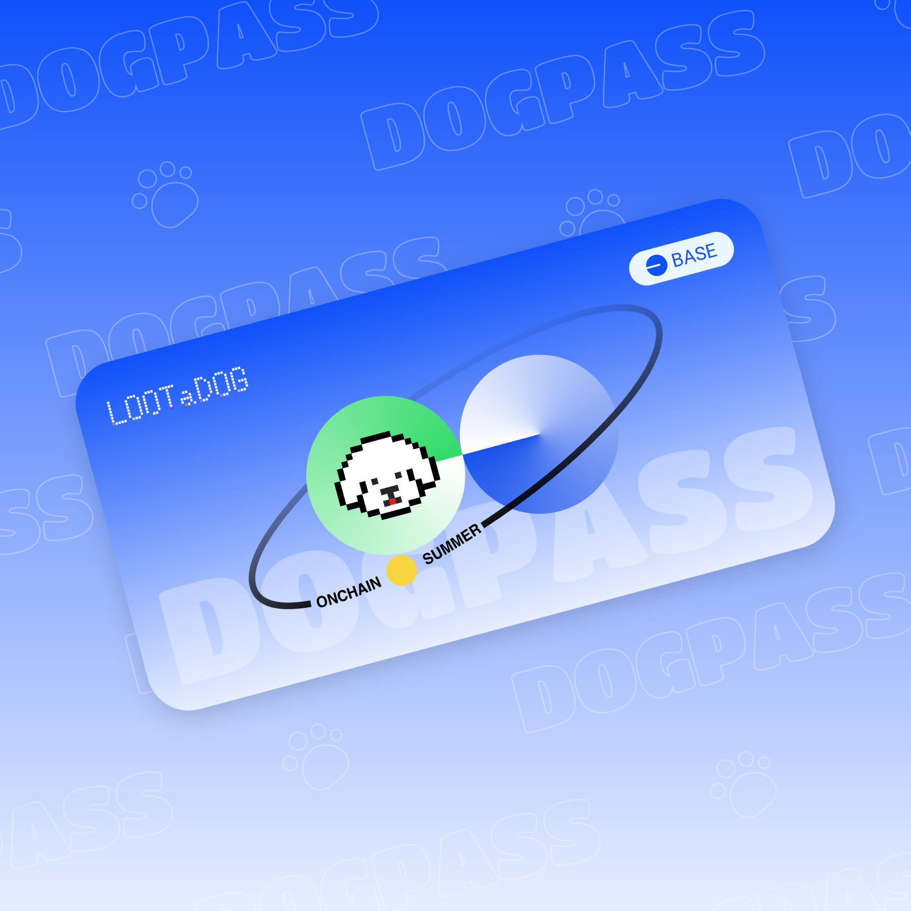 LOOTaDOG DOGPASS - BASE MAINNET NO.3305