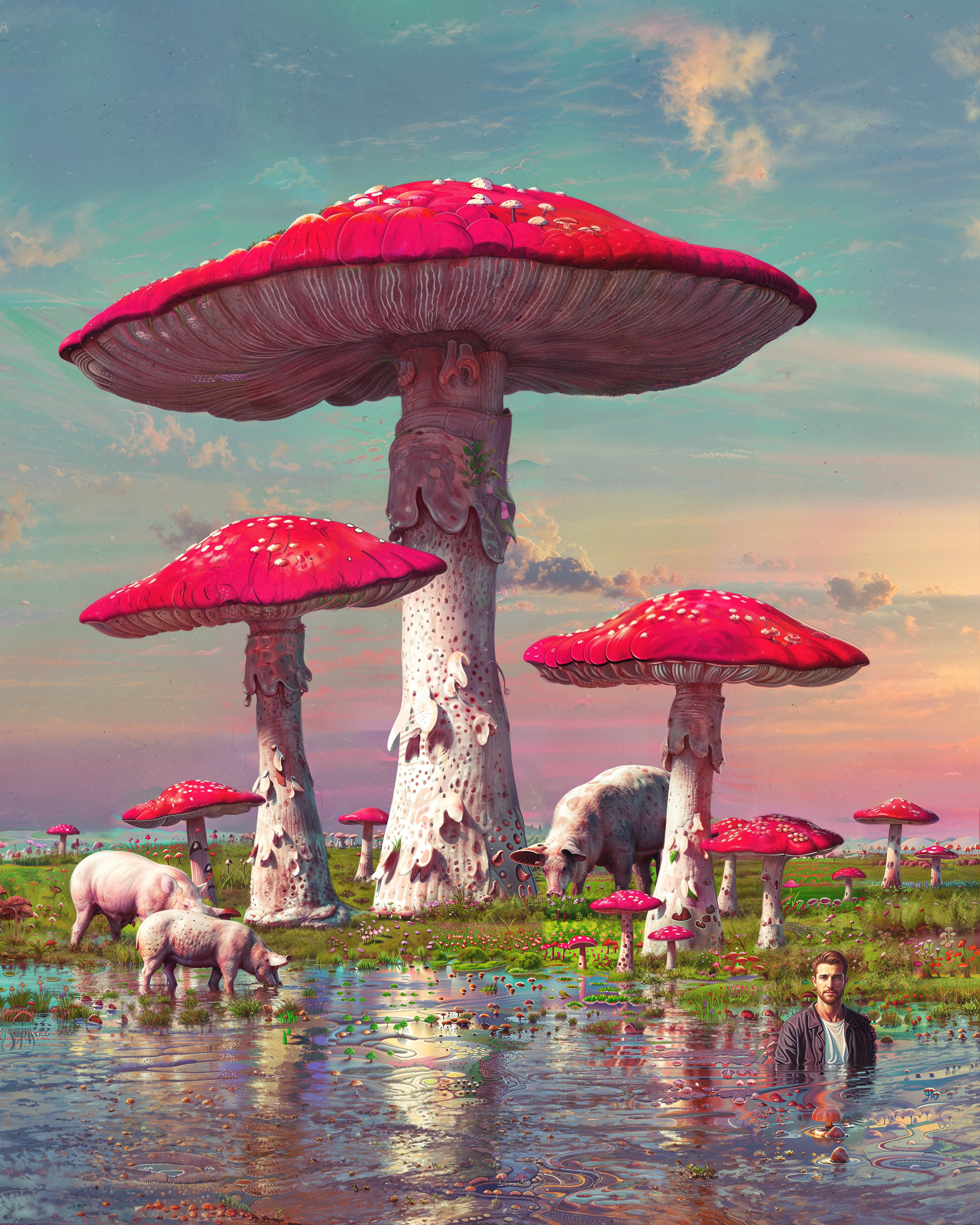 INFINITE CHROME VIEWSCAPE (REFLECTED SELF)