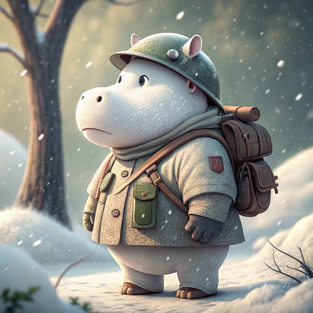 Hippos On Base #1087