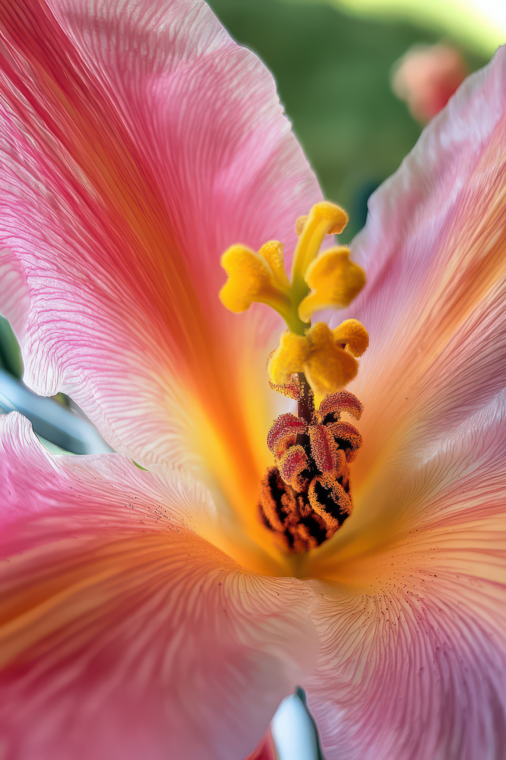 birth of a flower