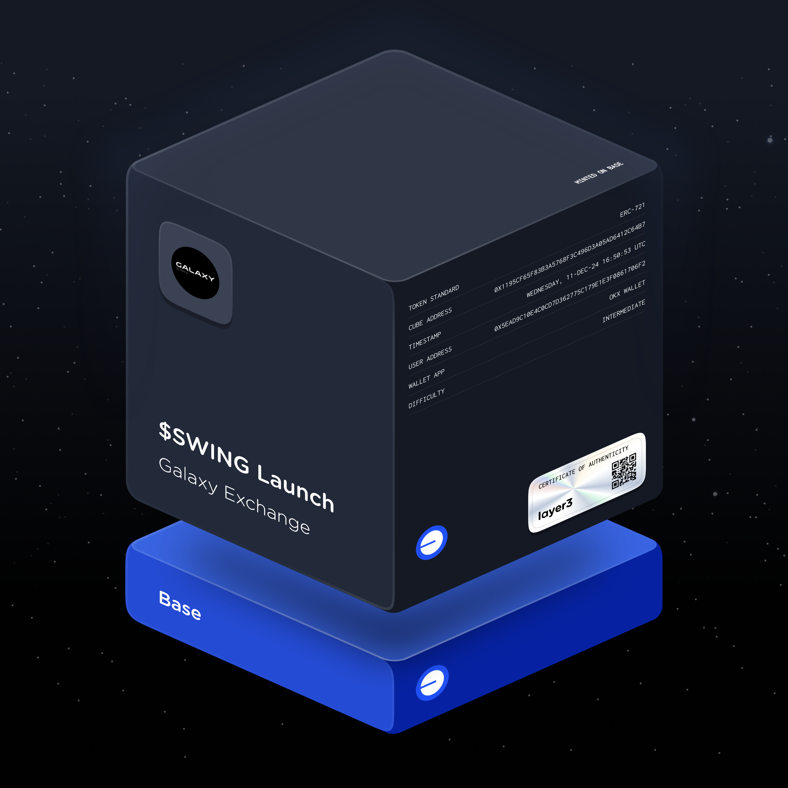$SWING Launch