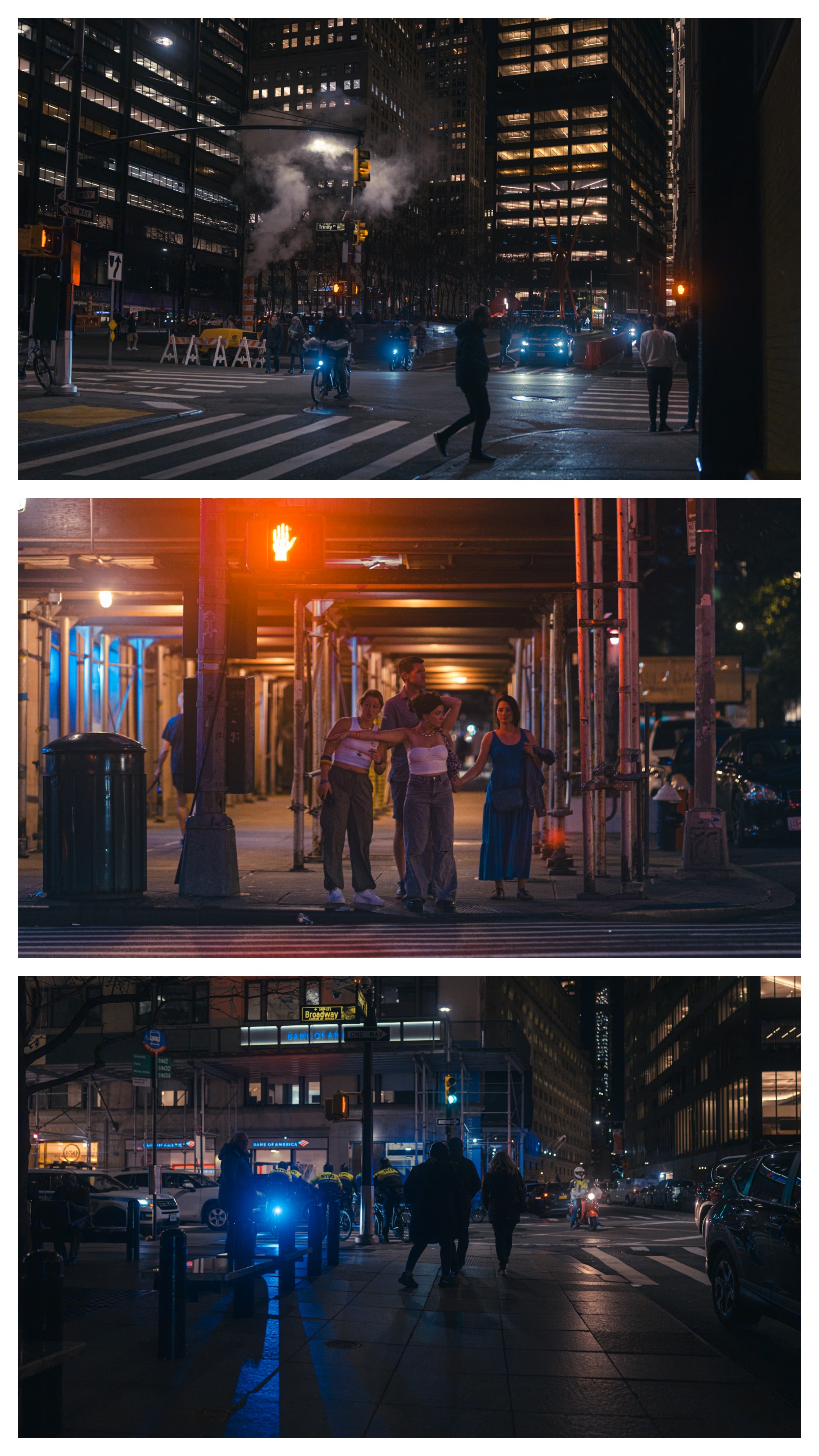 Night crosswalk