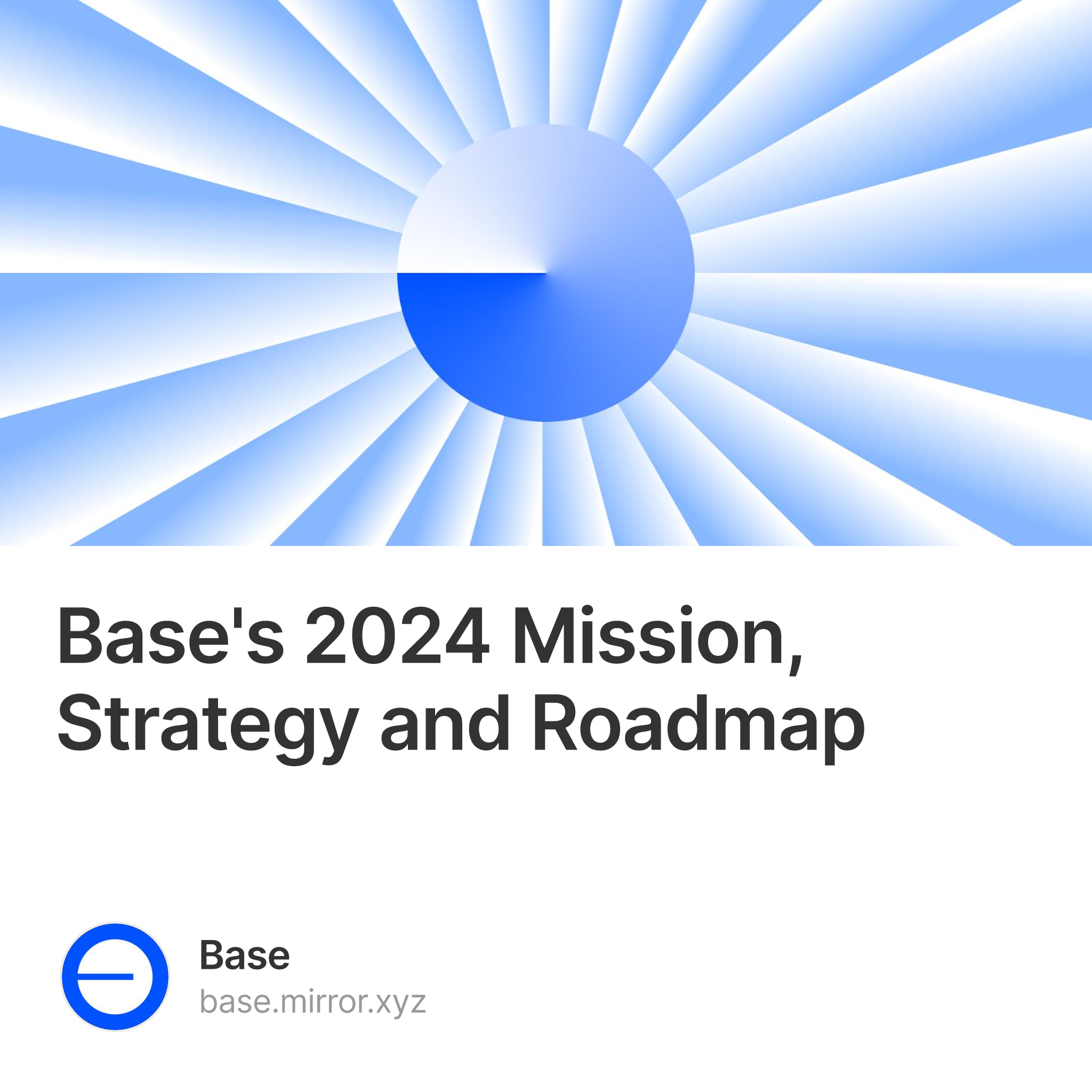 Base's 2024 Mission, Strategy and Roadmap 1331