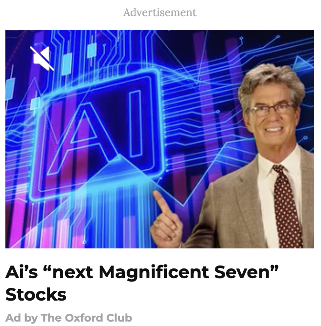 Advertisement - Ai's "next Magnificent
