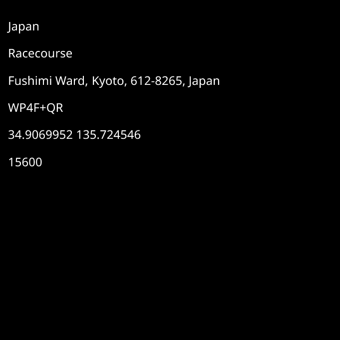 Fan of JRA Kyoto Racecourse