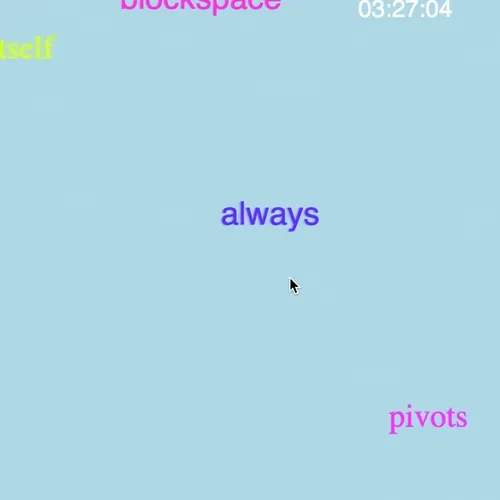 blockspace always pivots to itself