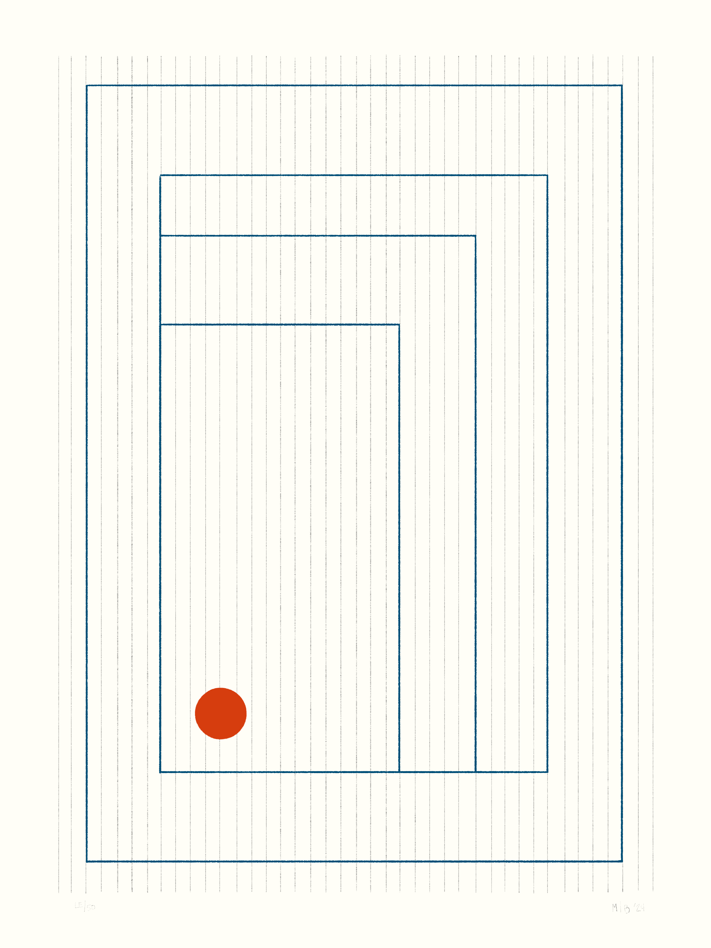 untitled, i. #50/50
