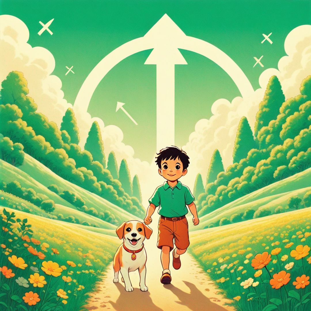 Boy and Dog