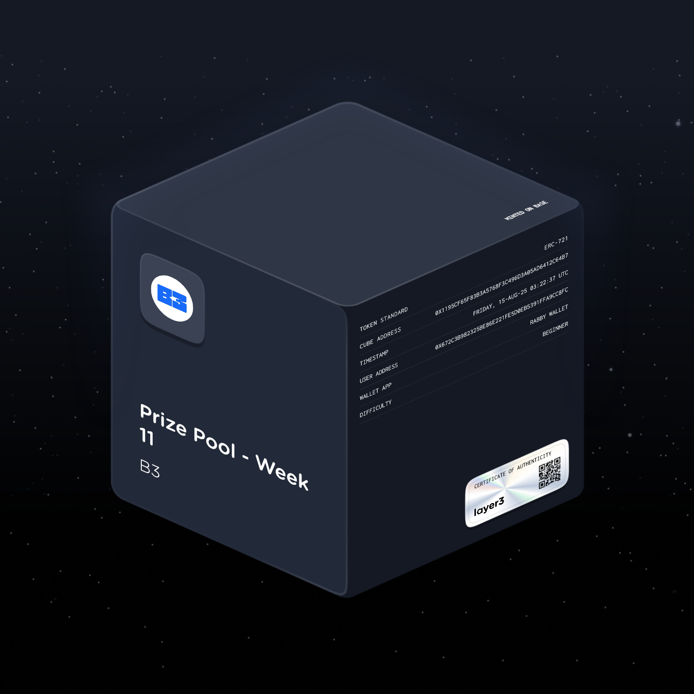 Prize Pool - Week 11