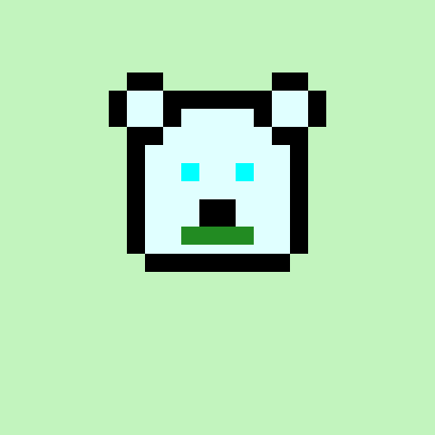 Pixel Bear #21570