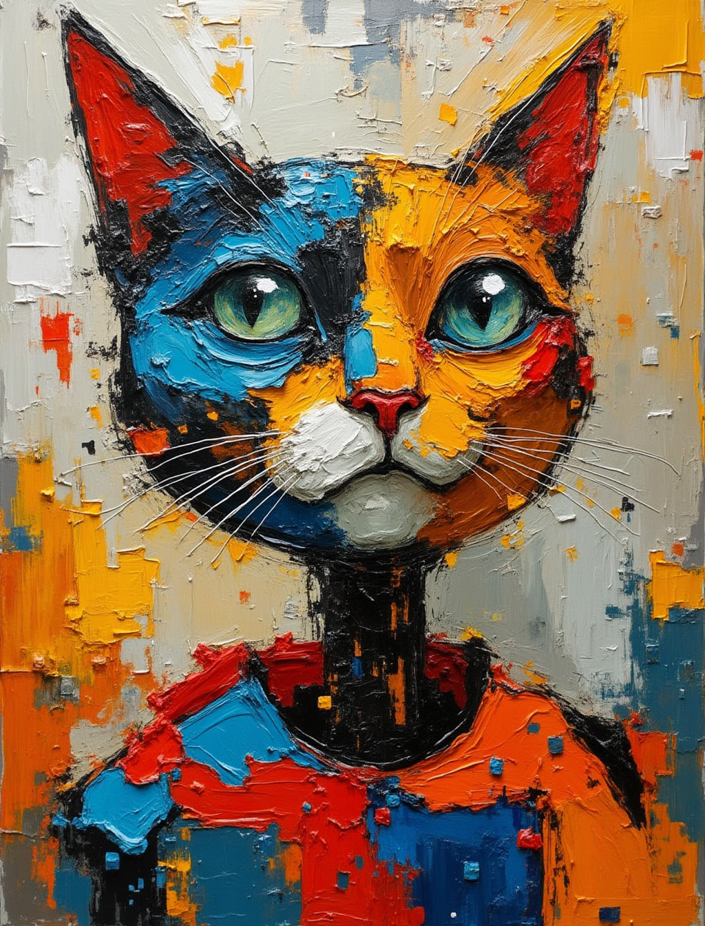 Canvas Cat #38