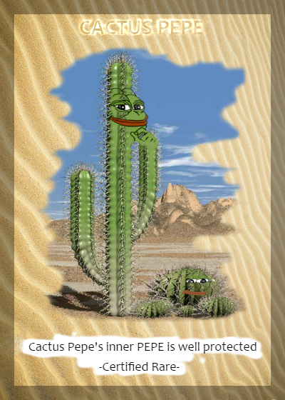 CACTUSPEPE | Series 32 Card 13