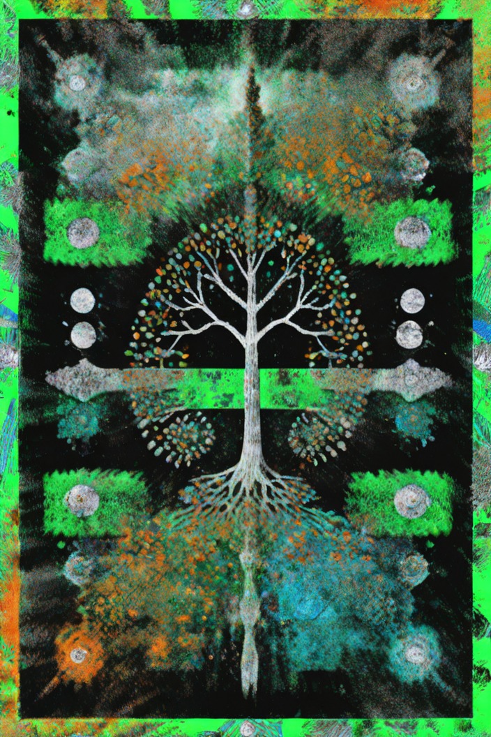 Blessed Tree of Cosmic Balance