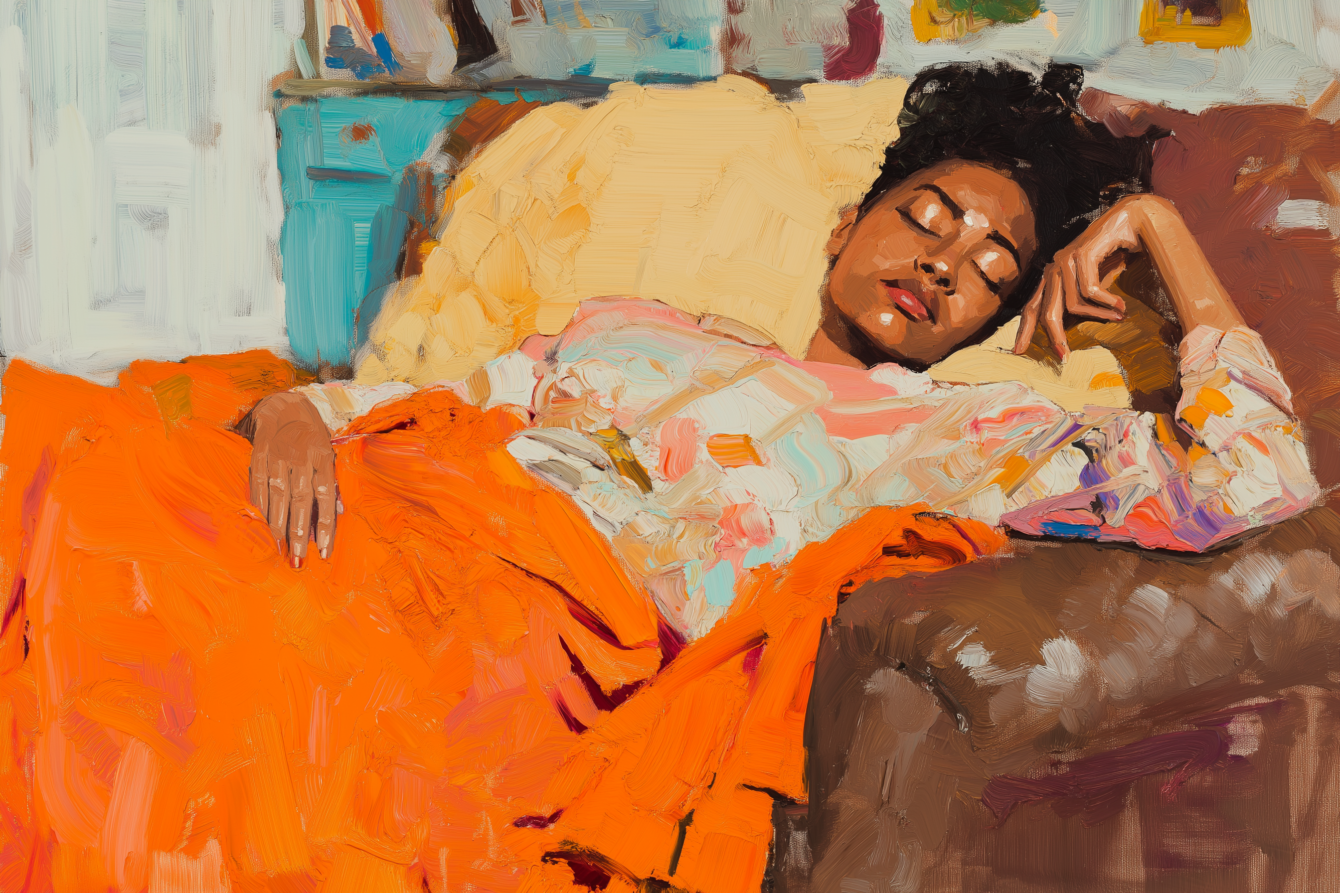 napping on the recliner