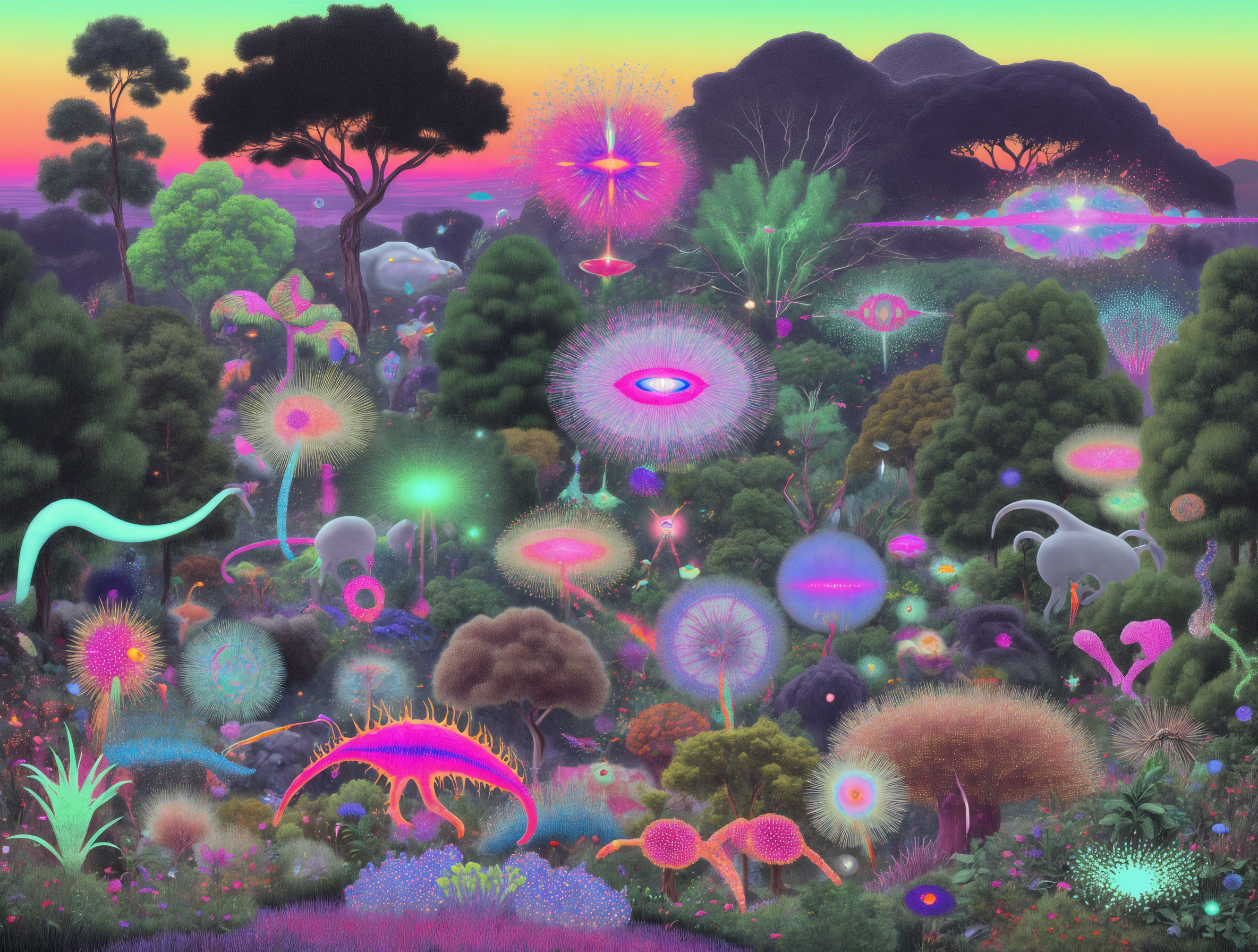 after the rain, we wake