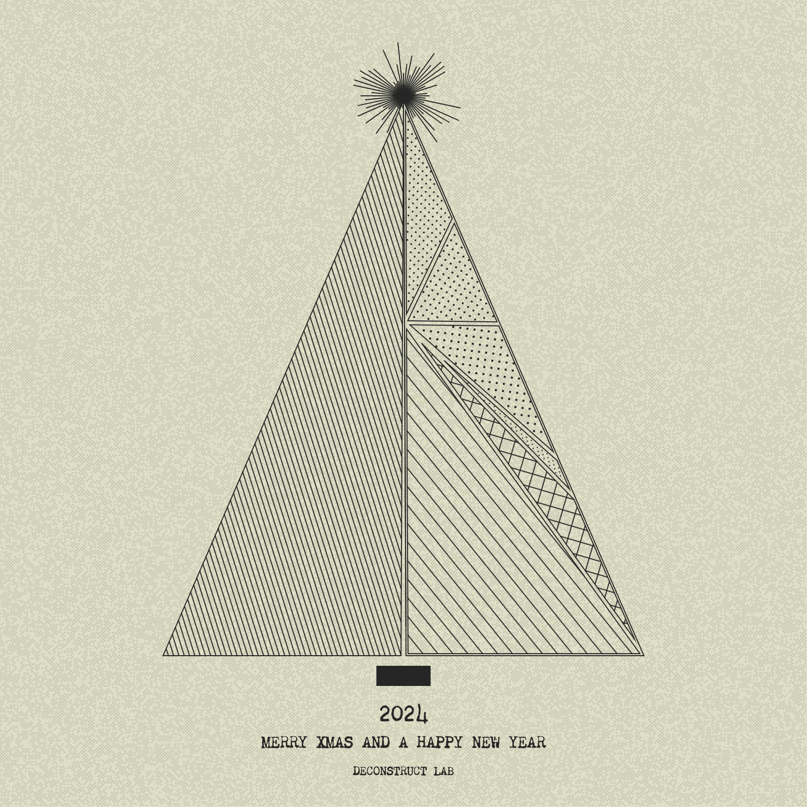 Have Yourself a Merry Little Geometric Tree #247