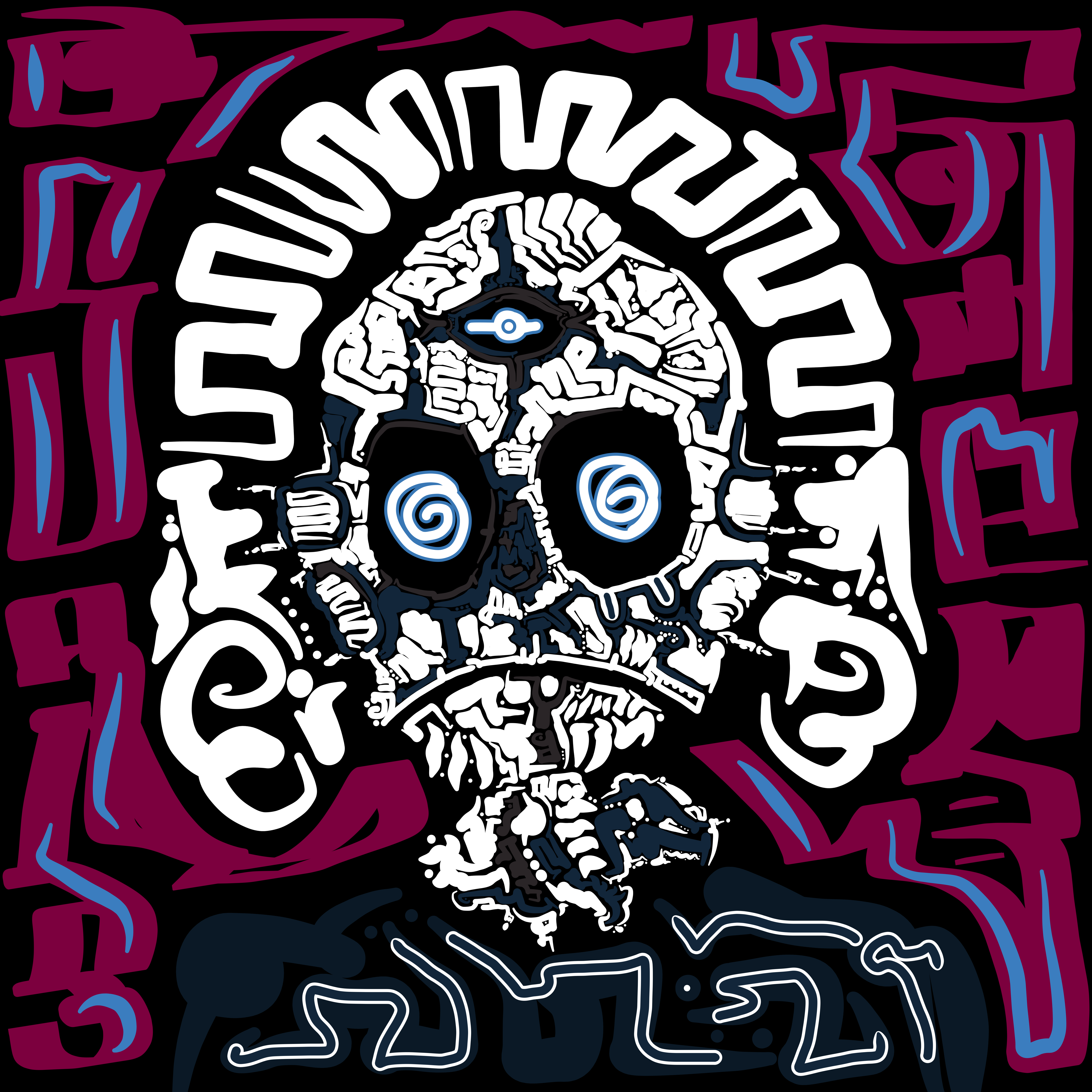 Look at yourself II.bla.bla illustration