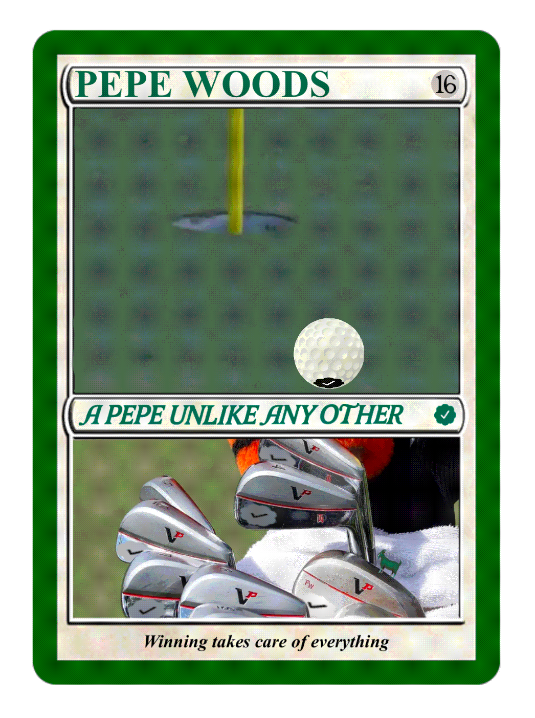 PEPE “TIGER” WOODS | Series 1 Card 5