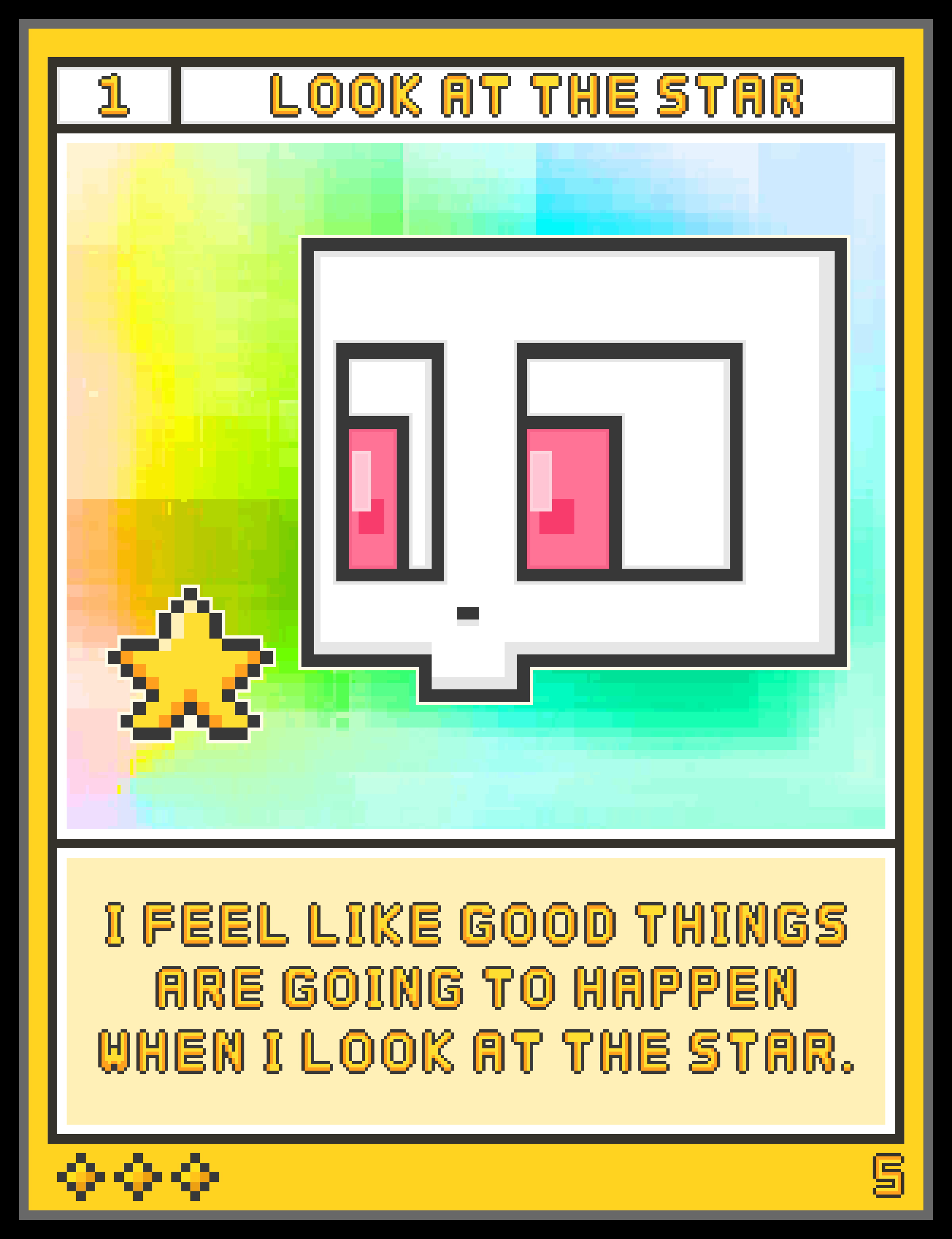 LOOK AT THE STAR