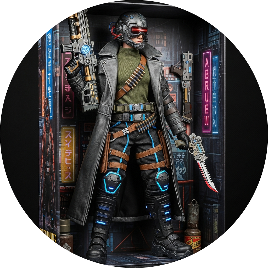 CYBER HUNTERS V2 collectibles 