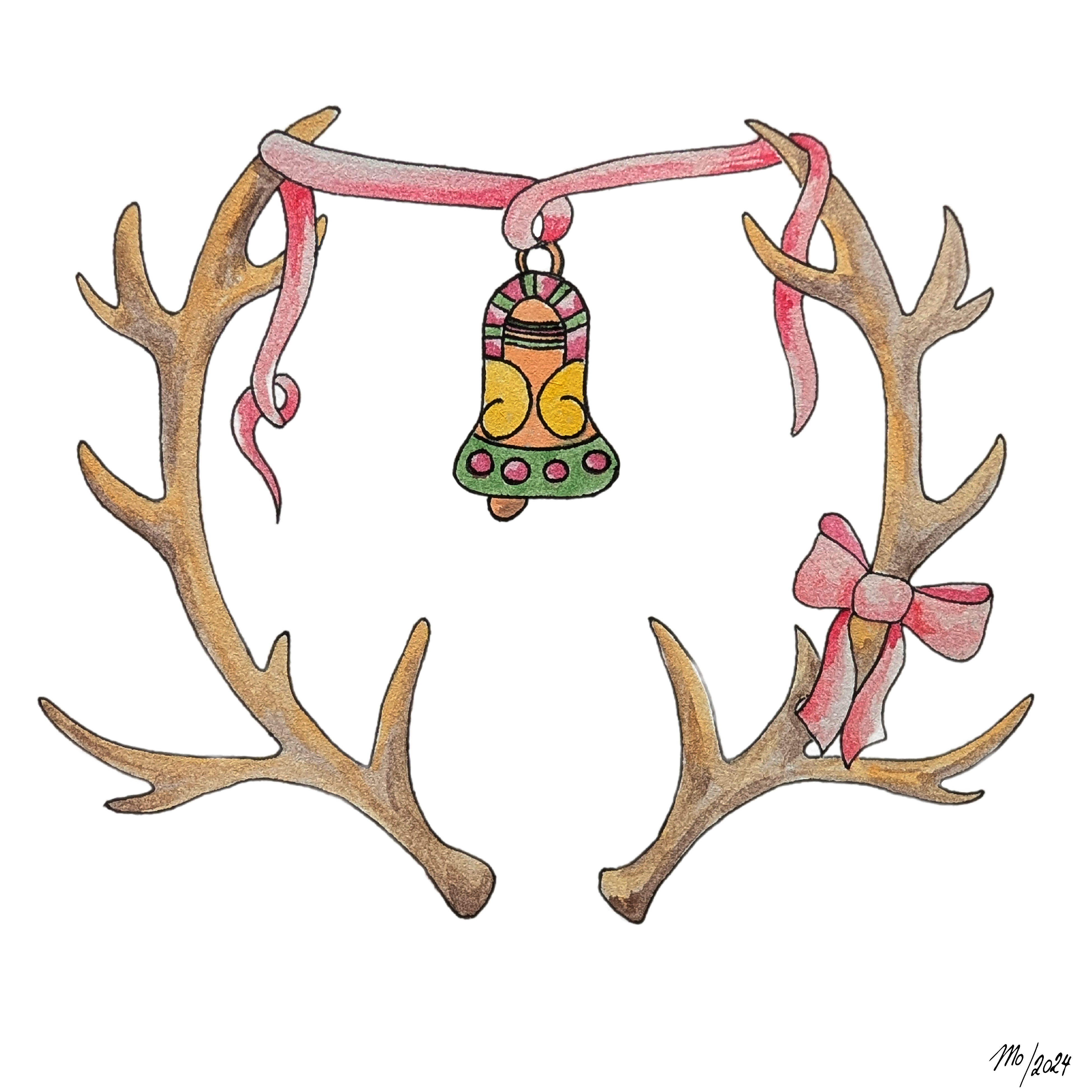 Monika's Art: Christmas Card 2024 [3]