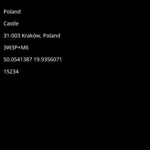 Fan of Wawel Castle