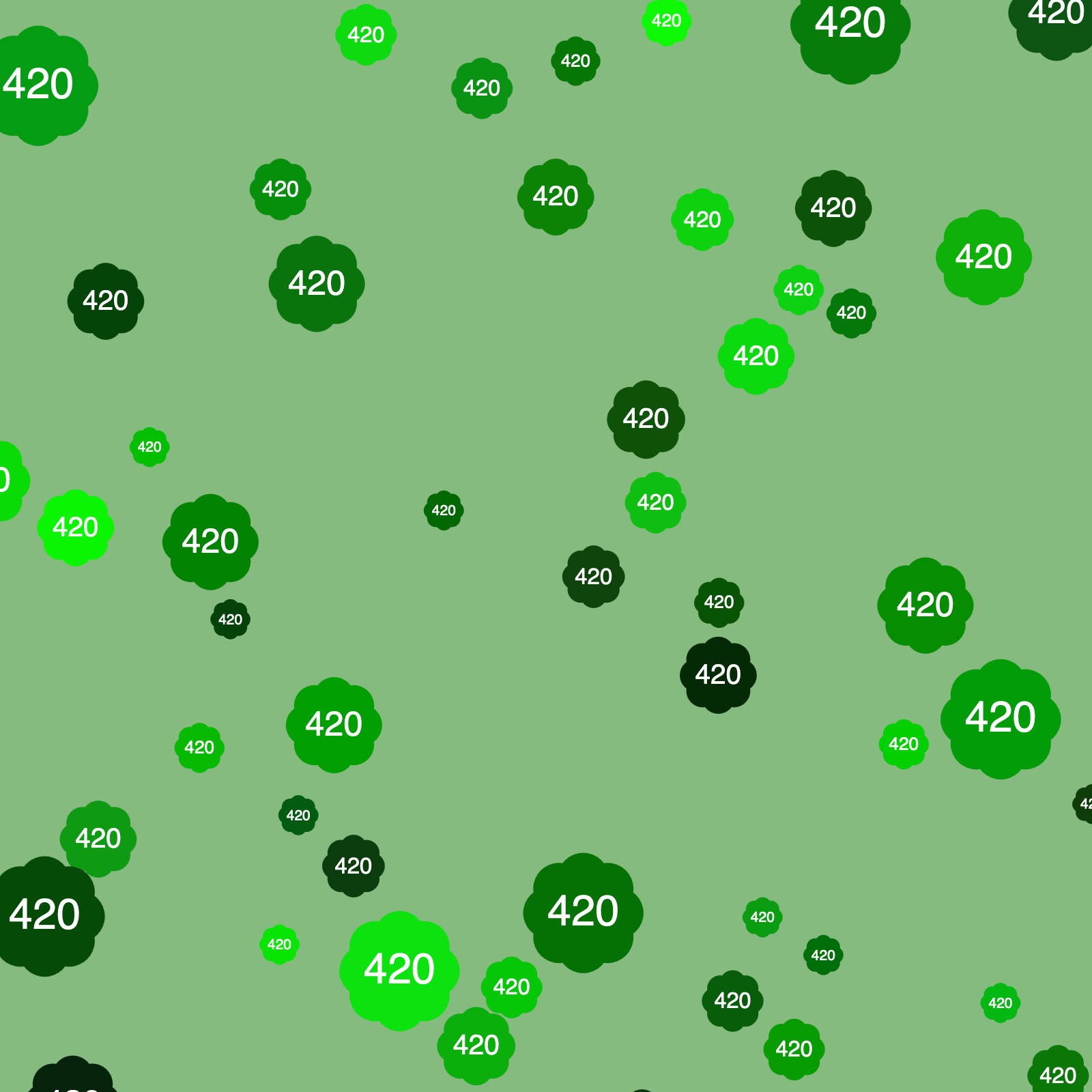 420 Screensaver by Michael B. Stuart