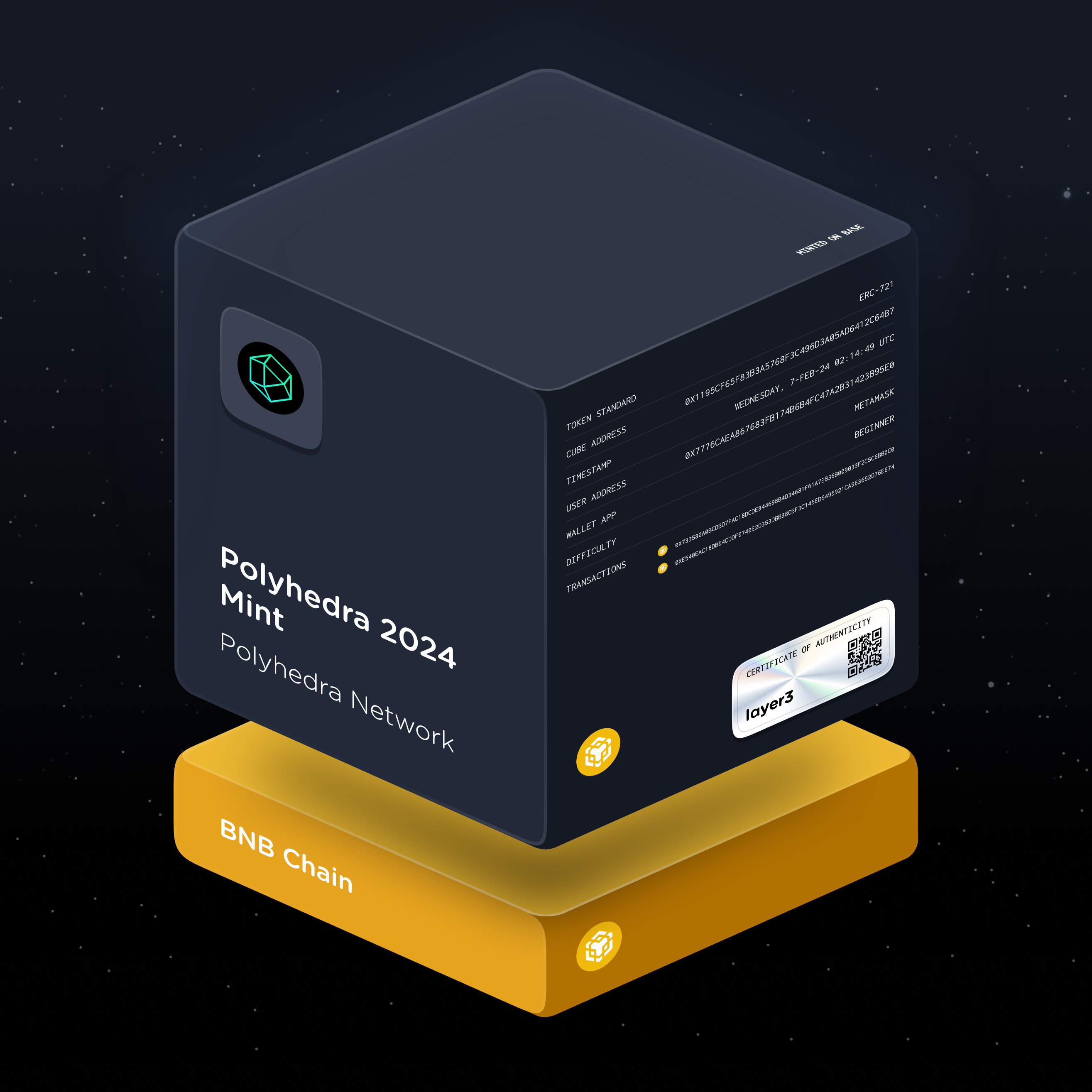 Polyhedra 2024 Mint