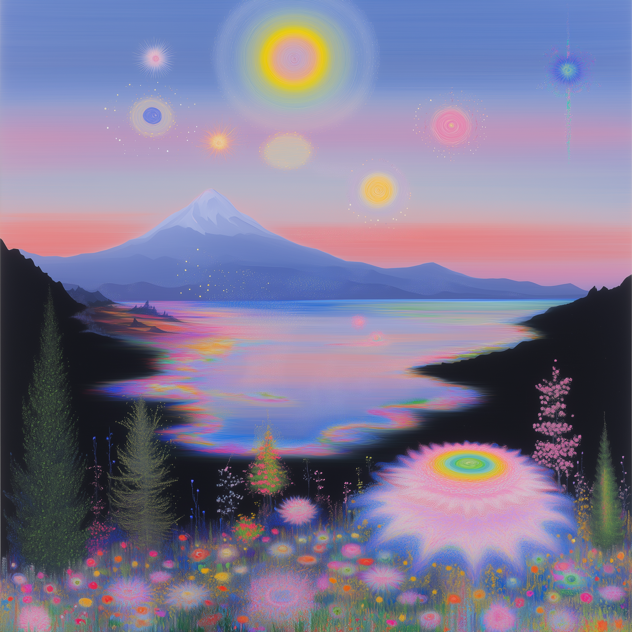 suspended between realities