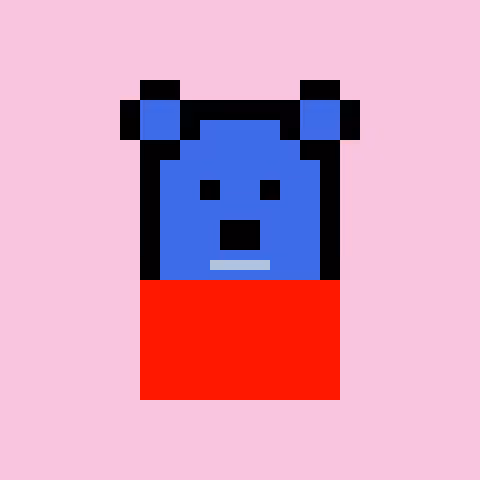 Pixel Bear #53008
