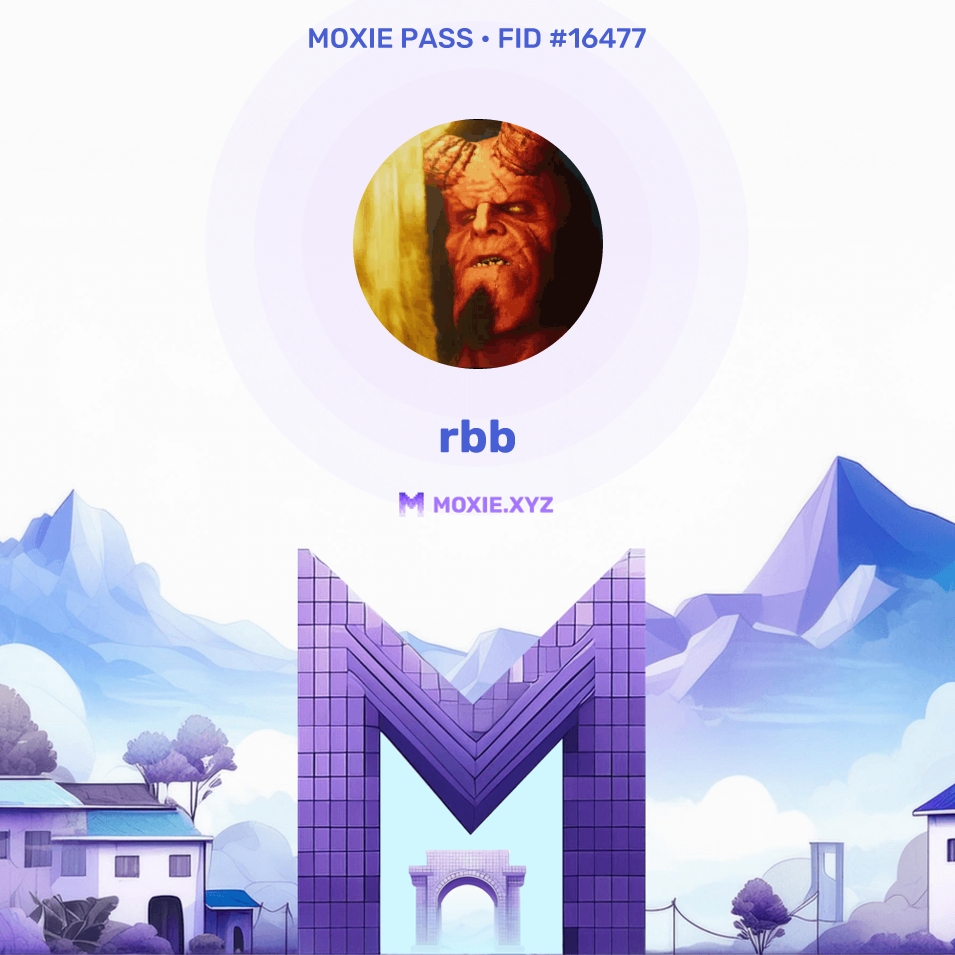 Moxie Pass # 16477