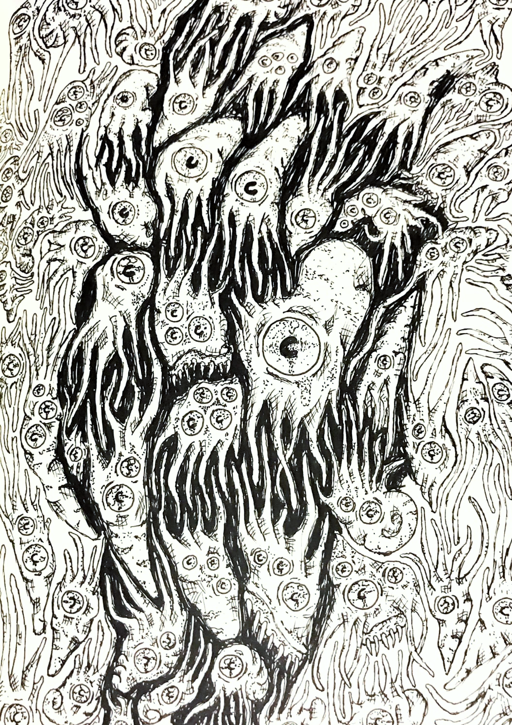 I stared in to the depths